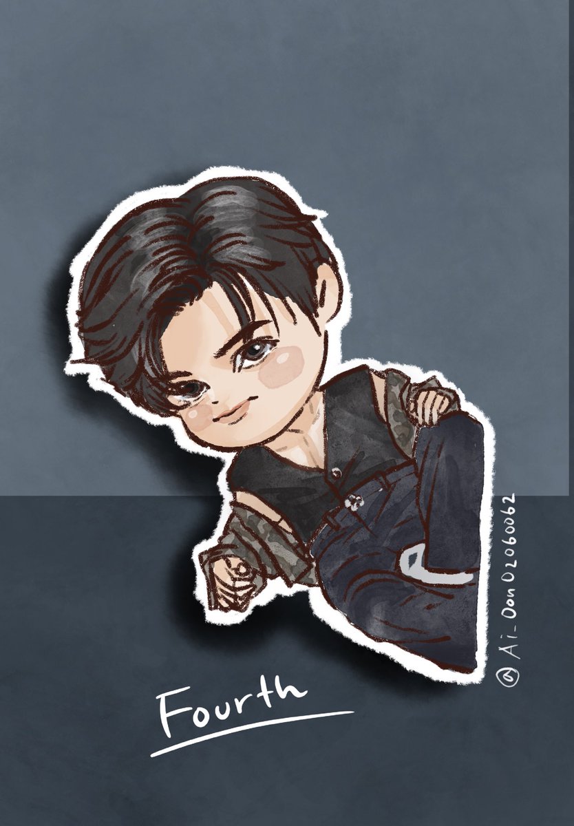 Ai_Oon02060062's tweet photo. Fourthくんも描いたので並べてみる😊✨
#PraewX12BoysGMMTV #GeminiFourth
#Fourthnattawat #Gemini_NT #PraewApril23 #Praewmag https://t.co/F6x0NywX8O