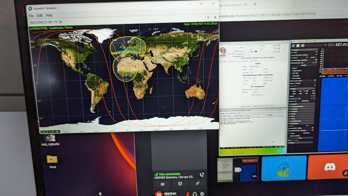 amsatf's tweet photo. InspireSat 7 Reçu et décodé @uvsqsat #amsat https://t.co/Dv9y1tQUBX