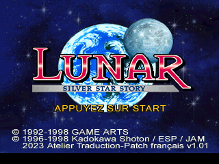 AtelierTrad's tweet photo. Bonjour à tous !

Petite mise à jour v1.01 de notre patch pour Lunar SSSC sur PS1. Les patchs et les détails ici :

https://t.co/bv7VvNuatY

Merci à Toxsick75 et à Tokismoky sur Twitch qui nous ont permis de déceler quelques erreurs. N'hésitez pas à aller les suivre ;) https://t.co/k76bjIRnaa
