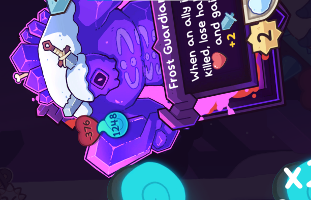gary_heartborn's tweet photo. @WildfrostGame Just caught it as it was dying - but I did it! "Highest Damage Hit" shows in the log too. Turns out having 2 Snoffels, one applying 4 snow, both with 3 countdown is incredibly powerful (see: 606 snow applied)! What a run :D https://t.co/qnQ9IG29zz