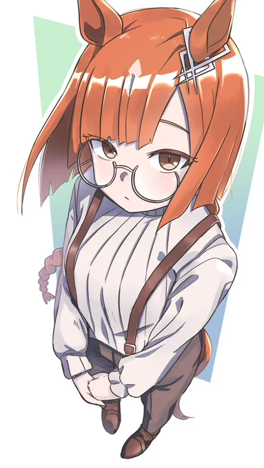 #無言で眼鏡娘をあげる見た人もやる 