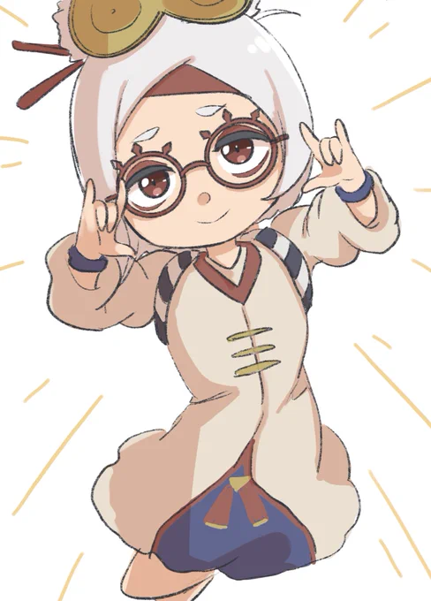 #無言で眼鏡娘をあげる見た人もやる 