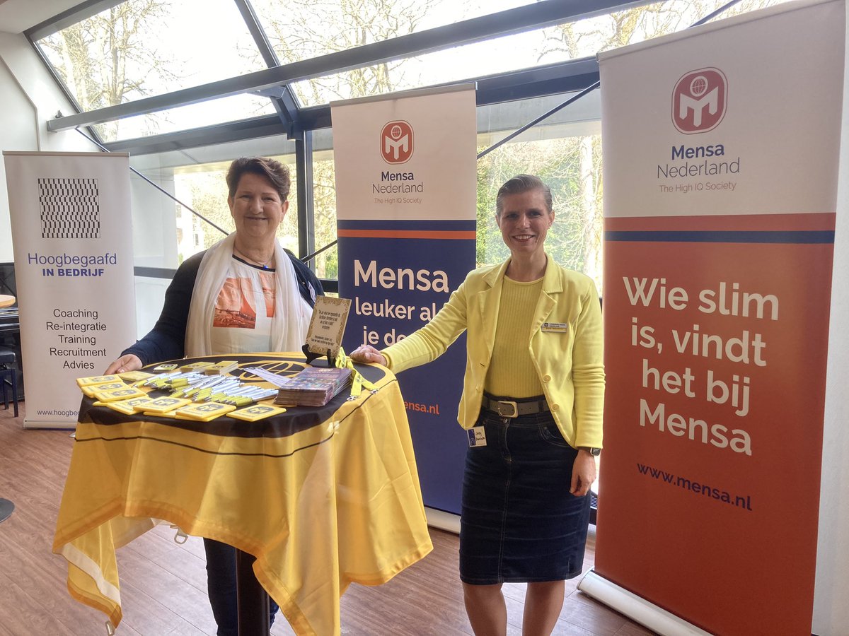 Vandaag namens <a href="/MensaNederland/">MensaNederland</a> aanwezig op het Symposium Gelukkig Hoogbegaafd, hoe dan? georganiseerd door Stichting Hoogbegaafd!