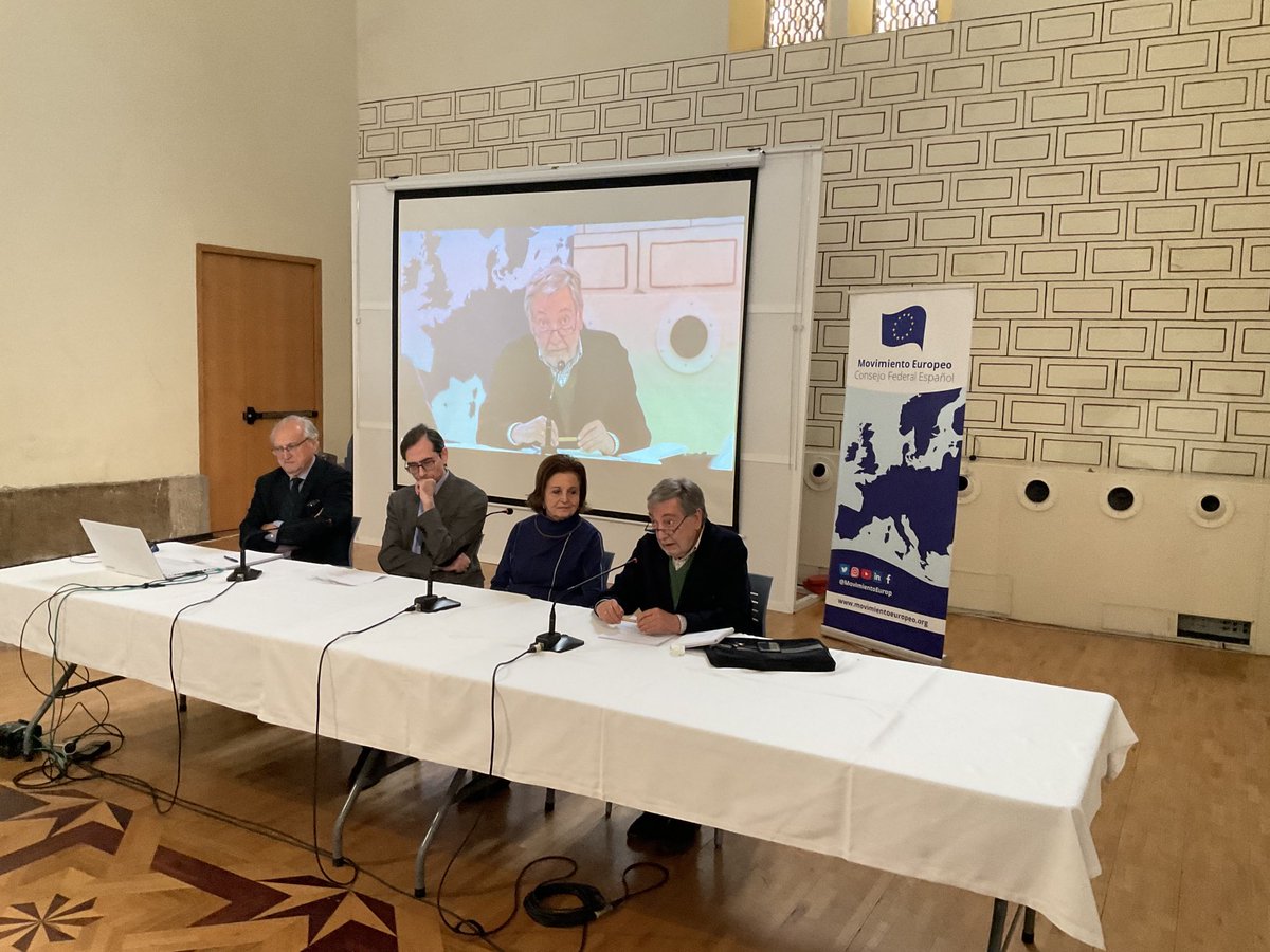 Reunión en Calatayud de todos los Consejos del Mov Europeo en España. Queremos seguir siendo la voz de la sociedad civil en favor de la integración política europea ⁦<a href="/MovEuropeoCYL/">Movimiento Europeo Castilla y León</a>⁩