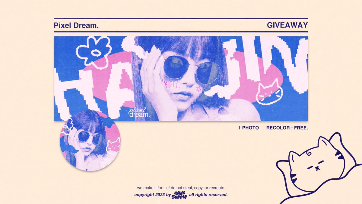 RETWEET this tweet to get 'Pixel Dream'.