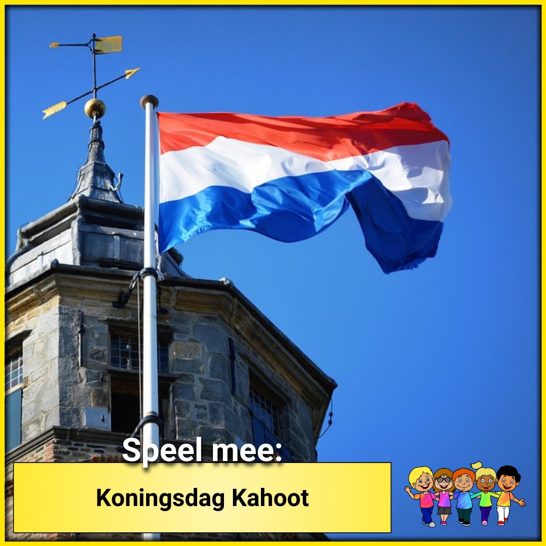 StDeCommunity's tweet image. Doe mee met de #Koningsdag #Kahoot! 🔶

Weet jij alles over het #Nederlandse #Koningshuis en over #Nederland? Doe dan morgen mee met de Koningsdag Kahoot op dinsdag 25 april om 19:30 in de #Community #Discord!

Join Discord: discord.gg/E3s438aJSV
