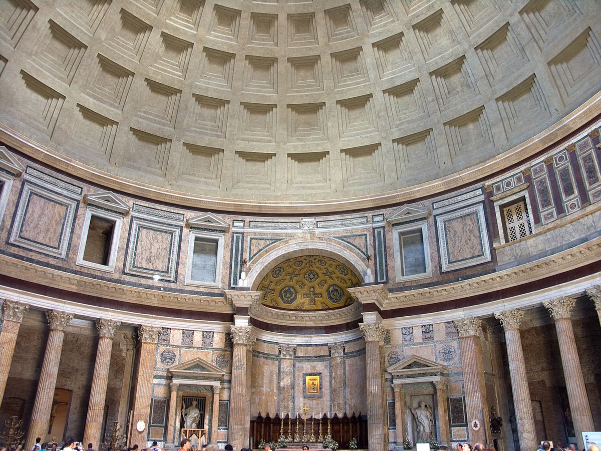 Rainmaker1973's tweet photo. Roman concrete has been considered as an alternative to modern concrete. It's believed that it would have a substantially smaller environmental impact in addition to being far more durable, surviving thousands of years in harsh conditions nearly unscathed: https://t.co/ZzMn2mktu9 https://t.co/tCANXNIFUy