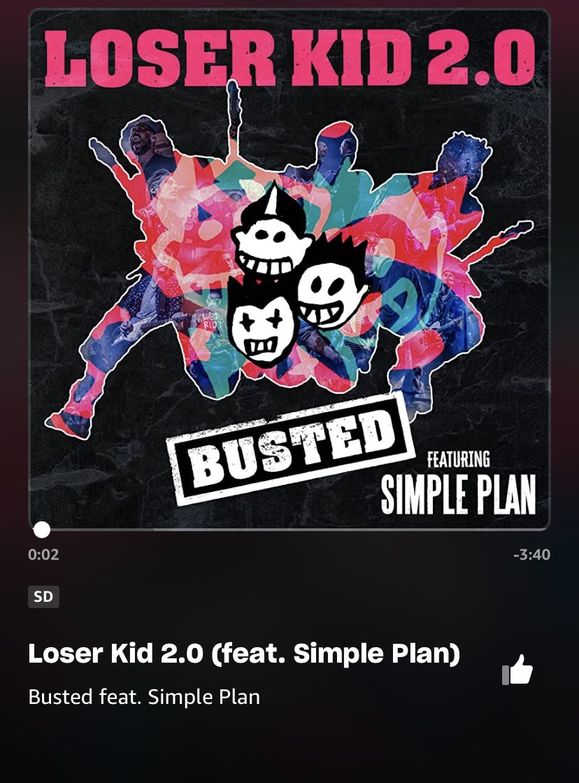 Hearing <a href="/CharlieSimpson/">Charlie Simpson</a> voice kick in  though 😍

Version 1.0 takes me RIGHT back to being 13 and it’s all the feels. 

<a href="/Busted/">Busted</a>