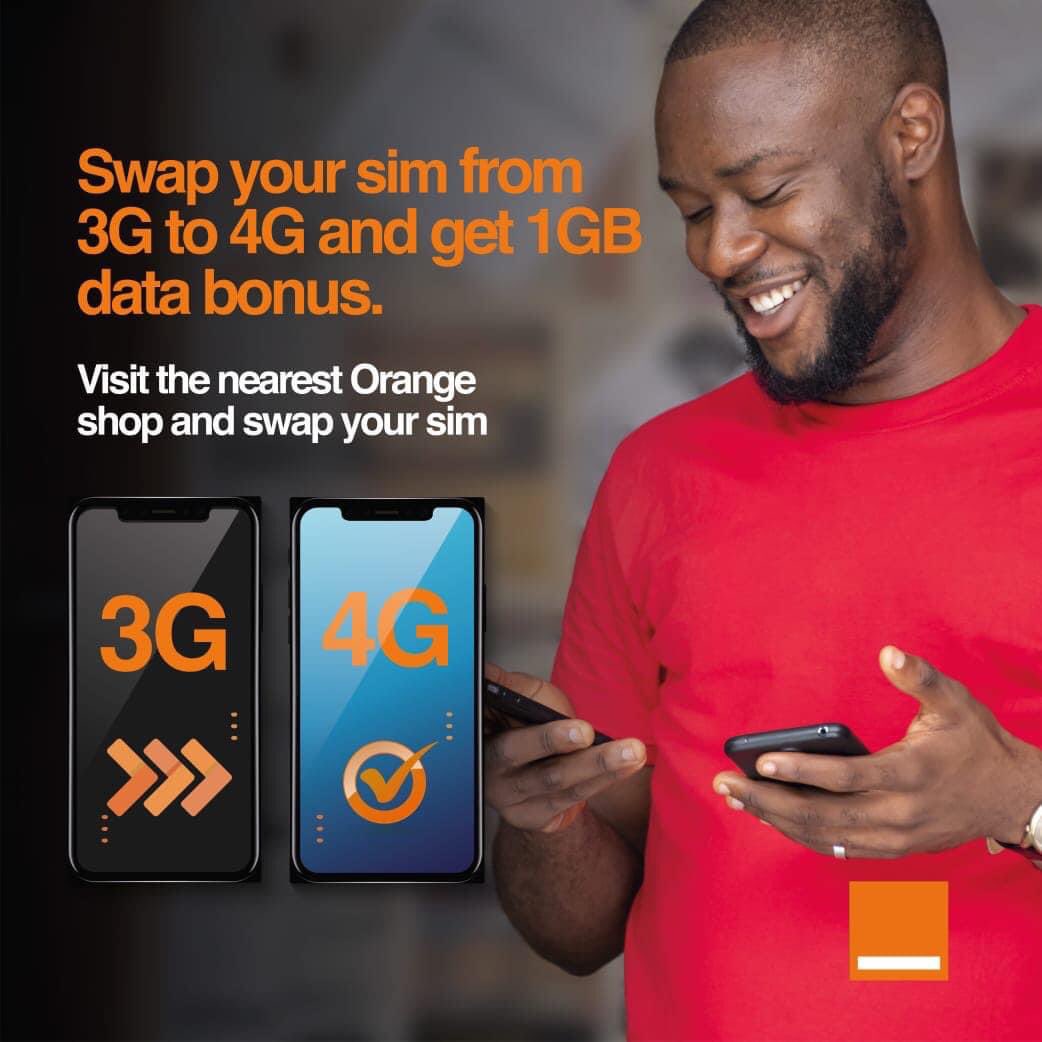 BamiStevens's tweet photo. Swap ur sim from 3G to 4G and get 1GB free hurry nw and be part of it🥰💃🏻 https://t.co/h2m3mYxCHI
