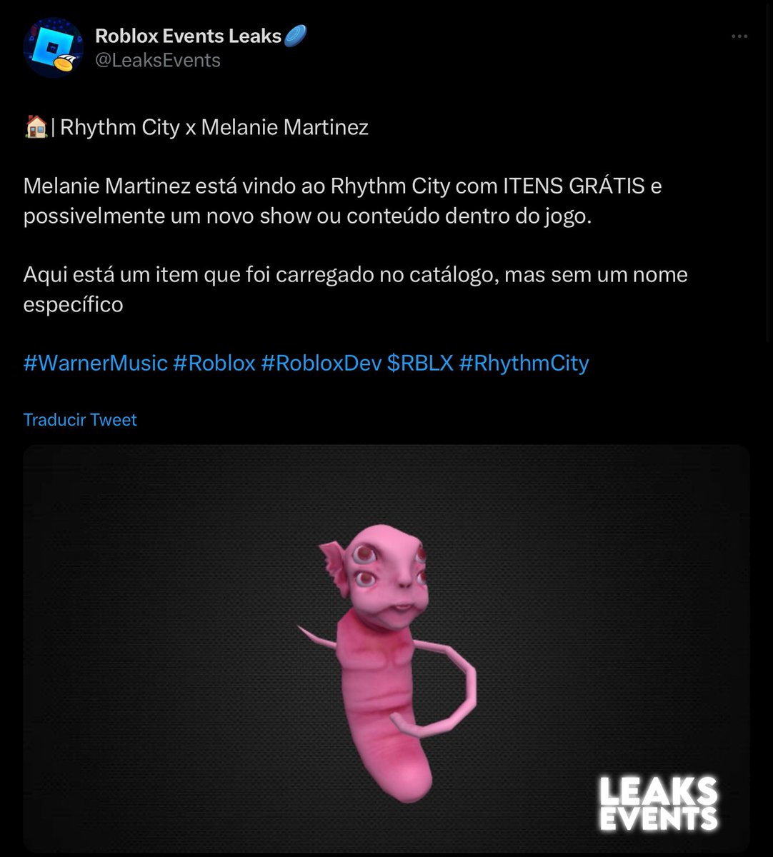 i can’t believe Melanie is fr going to make a roblox event I’m crying 😭😭😭😭