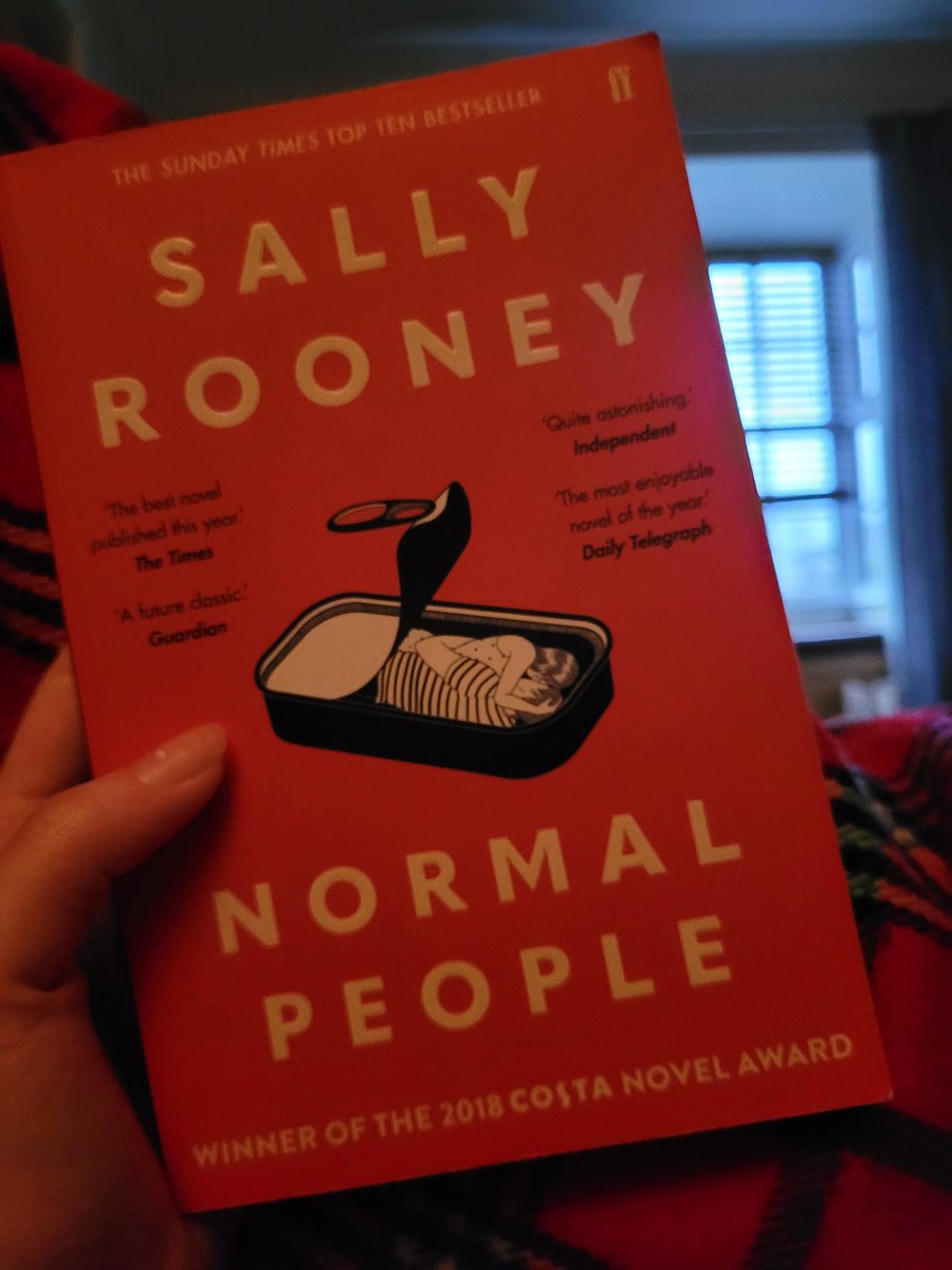 🇮🇪Ireland🇮🇪

I've been ill this week and haven't been able to read - so here's one I read a while ago, and my pick for Ireland. I've read all of Sally Rooney's novels, and Normal People is definitely my favourite of them!

#worldliness #readaroundtheworld #irishlit #booktwitter