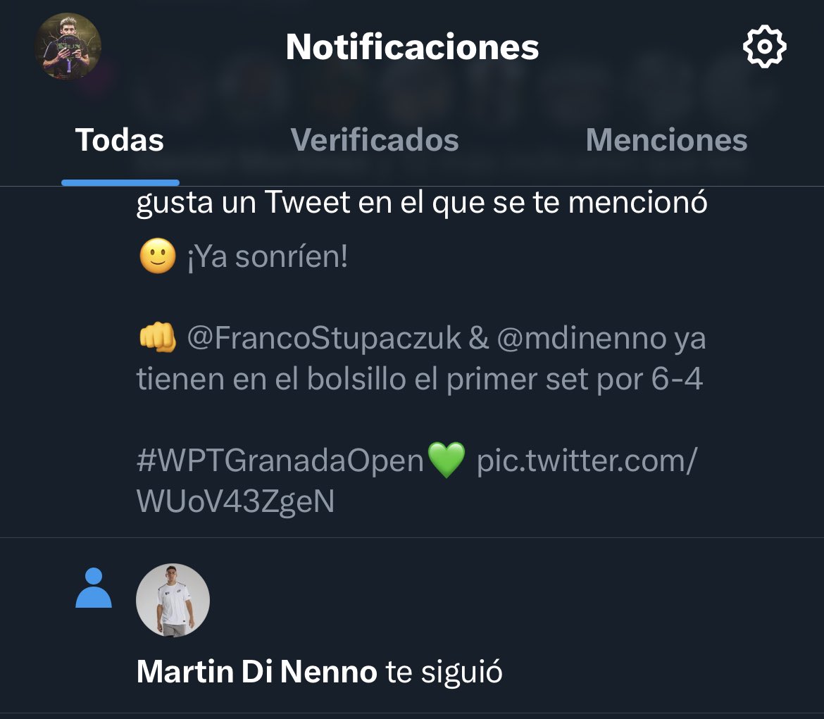 Tranqui recién me sigue en twitter *sábado 15 de abril 2023* 
JAJAJA