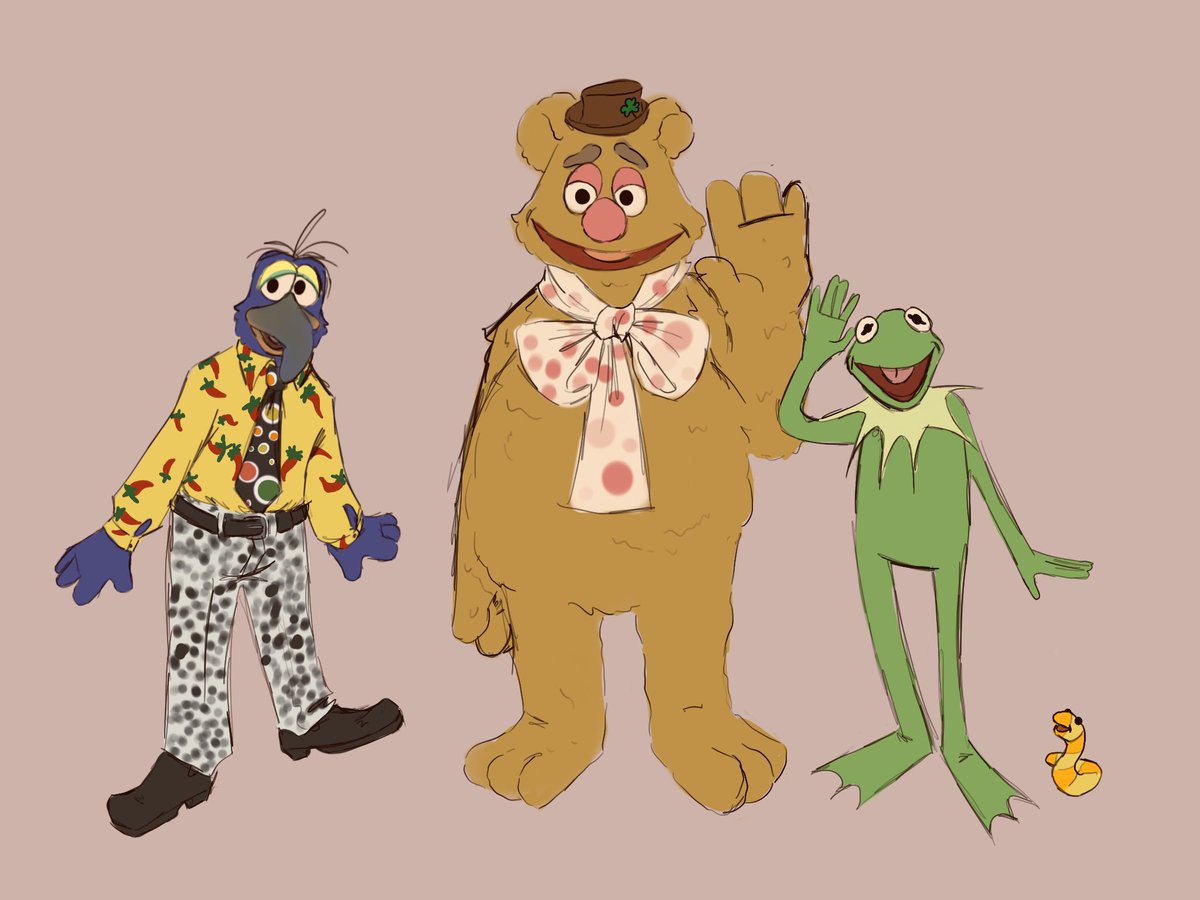 MUPPET_fan_fr's tweet image. Yo here’s the finished drawing hope you guys like it, next post is the last drawing line up.  

#Muppet #seasmestreet #muppetart