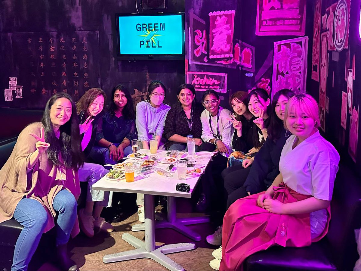 Lovely meeting these ladies at the event by <a href="/greenpill_japan/">GreenPill Japan</a>. Thanks <a href="/hrm_o25/">Hiromi</a> for organising this 💜🌸
