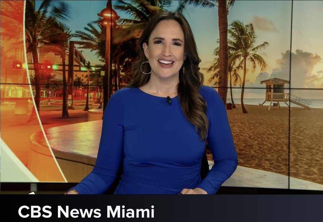 cbkmediamgt's tweet photo. That’s client @terihornstein this morning doing a fantastic job on the @CBSMiami weekend anchor desk.
#MiamiTVNews
#CBS
#WFOR
#NewsAnchor
#TeamCBK https://t.co/uKky8bP6H0