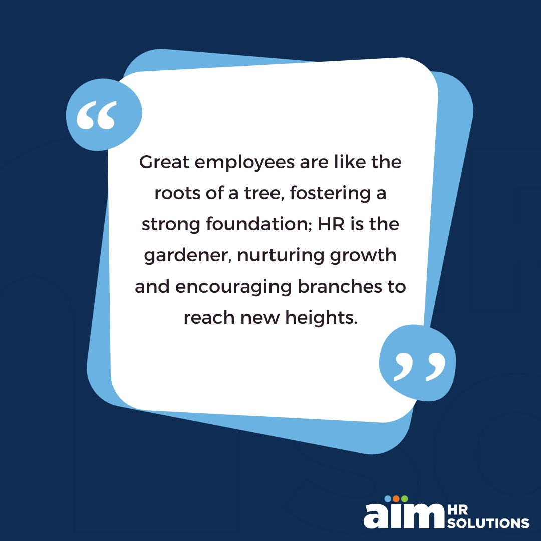 aimhrsolutions's tweet image. At AIM HR Solutions, we empower employees and cultivate success by providing businesses with the HR expertise to nurture their most valuable asset - their people. 🌳💼&quot; #HRPartnership #WorkplaceWisdom #AIMHRSolutions