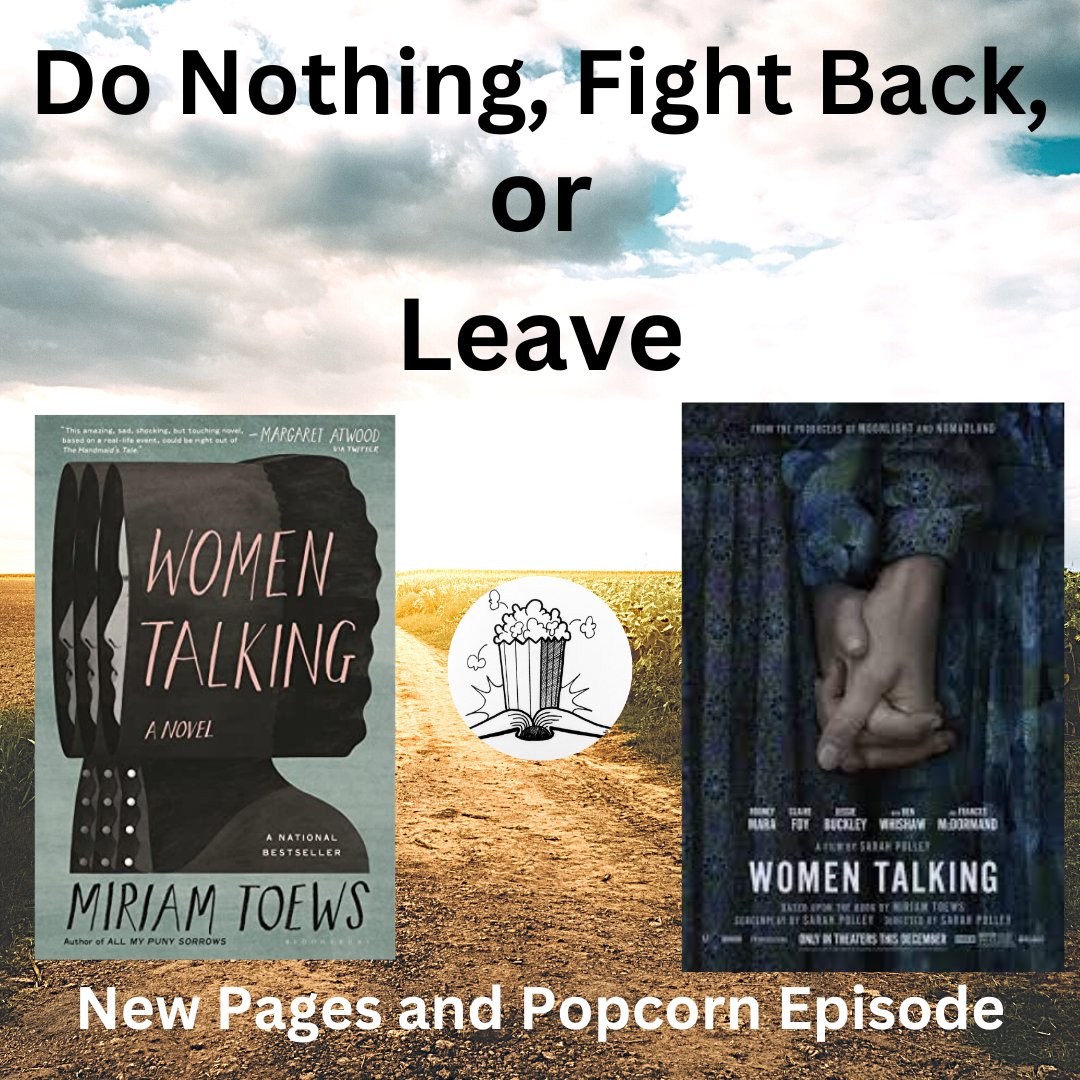 KMMA_Media's tweet image. New #PagesAndPopcorn ep: #WomenTalking. We discuss institutionalized abuse, power dynamics, and how this very evocative book and beautiful movie find a way to be optimistic in the face of some of the worst parts of humanity. #WomenTalkingmovie #bookvsfilm 
kmmamedia.com/2023/04/15/77-…