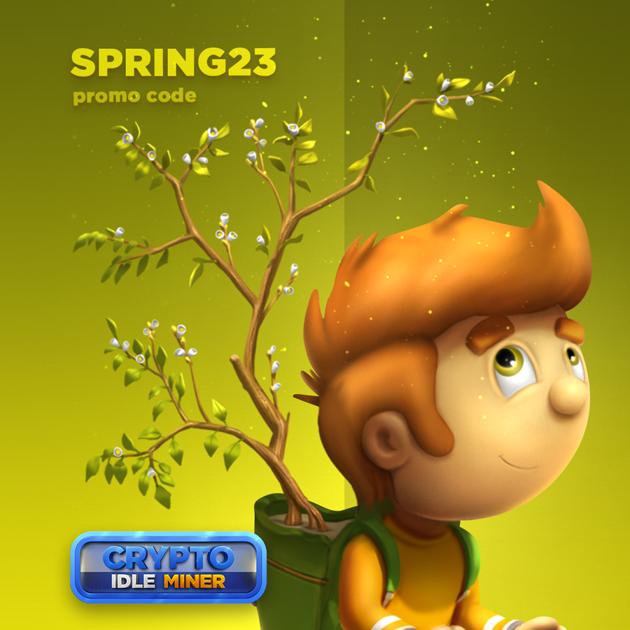 Spring has arrived, and the CIM office is buzzing! 🌼 🐝
Enjoy this blooming event &amp; mine #crypto with your fav managers! 🌸 🧑‍💼

🌤️ PROMO CODE: SPRING23 🌤️

Event starts soon! 

#mobilegames #playtoearn