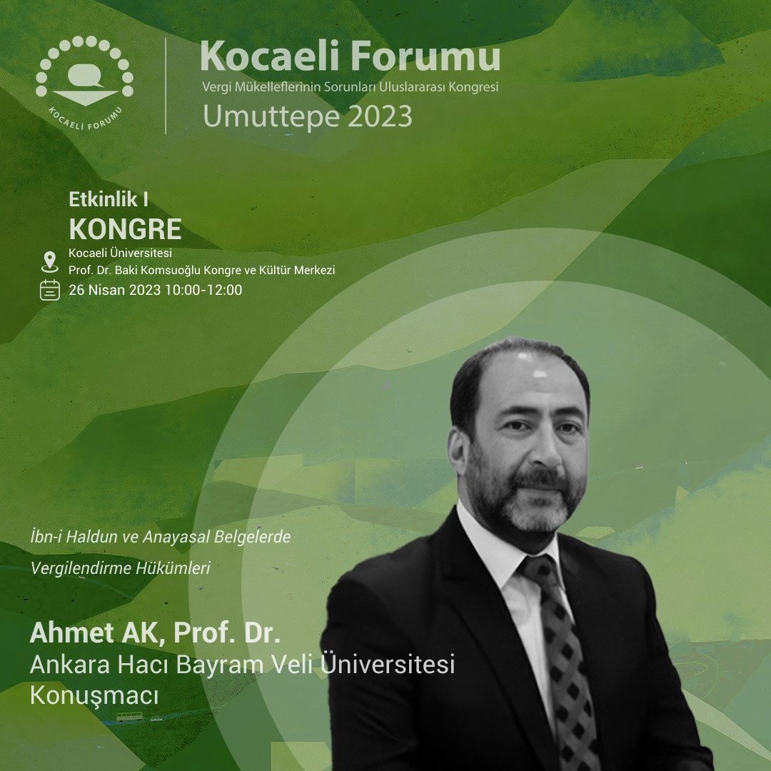 Umutlar hiç bitmesin. Umuttepe 2023 Kocaeli Forumunda buluşalım...