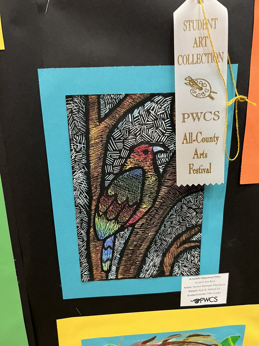alyssa_tice's tweet photo. Come see us at the Kelly Leadership Center today and celebrate artists from @KyleRWilsonES ! #pwcsnews #wilsonsealions @PwcsArts https://t.co/Nw3vf5p0Wr