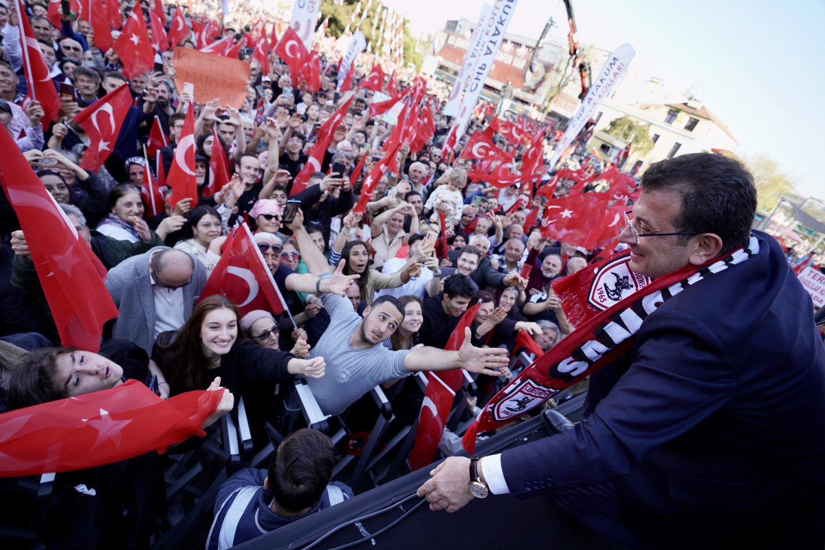 ekrem_imamoglu's tweet photo. Teşekkürler Samsun👏🏻👏🏻👏🏻

Başlangıcın şehri Milletin İttifakı için çoktan hazır. https://t.co/MqsaeTpUGy