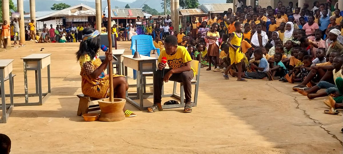Pictures from yesterday’s drama competition for Nsuaem Circuit schools. Congratulations to Amomorso D/A Junior High School for winning.
<a href="/TTELGhana/">Transforming Teaching, Education & Learning</a>
<a href="/BosomeFreho_GES/">Bosome Freho District Education Directorate</a>
<a href="/O_lady2020/">Tinyep Mobya</a> 
<a href="/GeorgeK72834637/">George K. A</a>