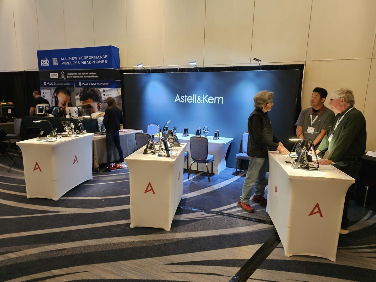 astell_kern's tweet photo. Day 2 of AXOPNA is about to start. Join us at booth 8200 in the Ear Gear Expo to view the latest Astell&amp;Kern products including the new SR35 and SP3000 Copper. https://t.co/dS7J1WIkkI