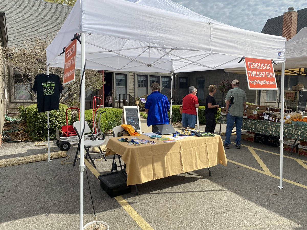 Come and visit us at the Ferguson Winter Farmers Market. We are here sharing information and accepting registrations.