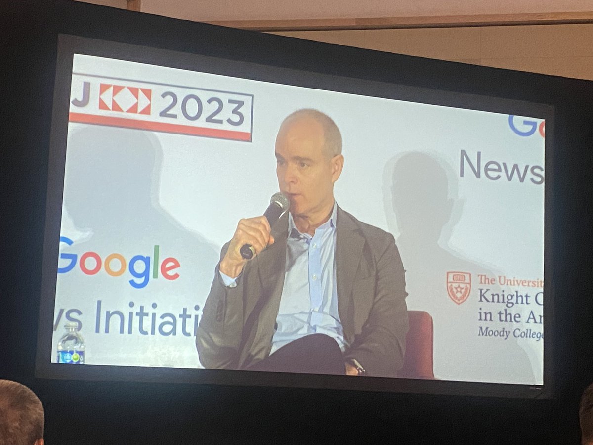 Mmendoza1970's tweet image. Joseph Kahn
Executive Editor, The New York Times, en #ISOJ2023 “les hemos sugerido a nuestros periodistas que no inviertan tanto tiempo en twittear. Tampoco es que vamos a hacer una campaña contra de esta red”. @FLED_ong