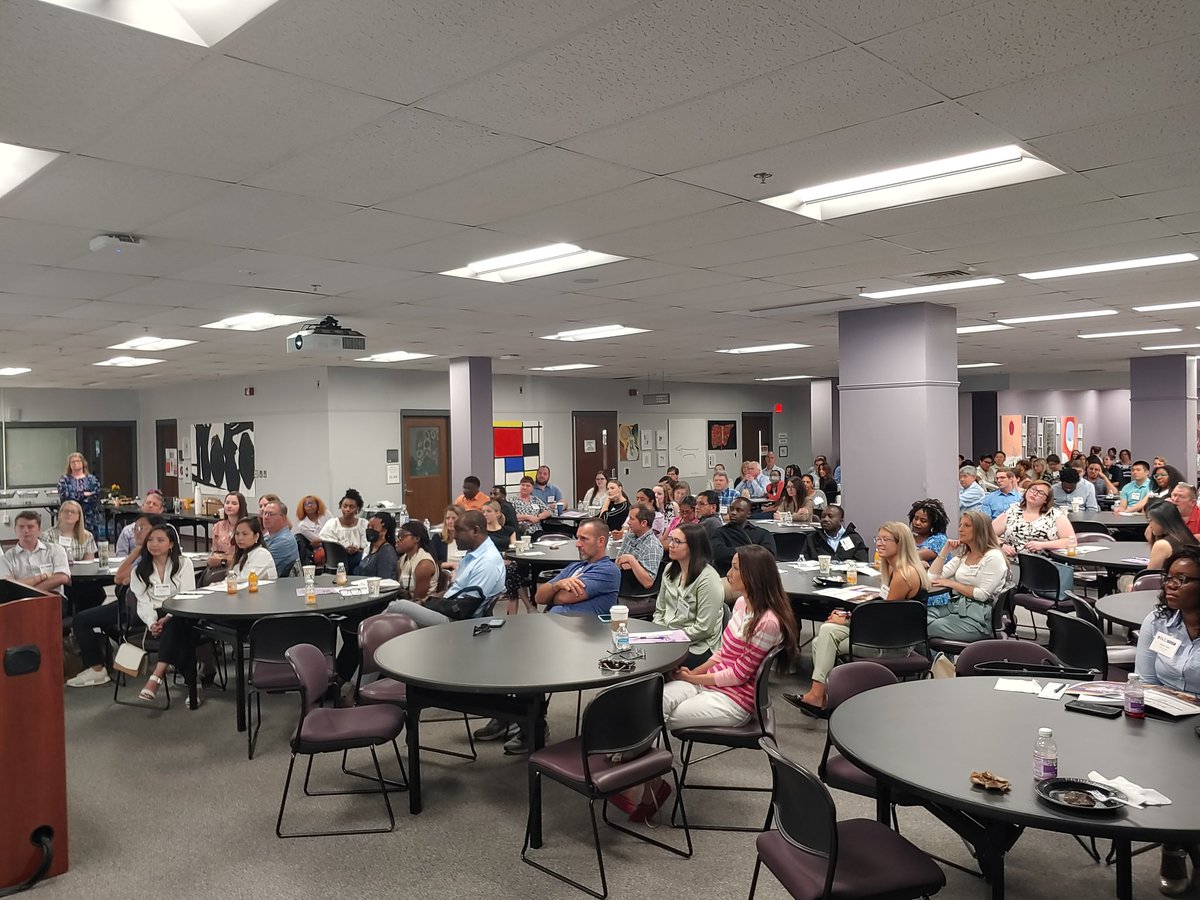 CedricMBrightMD's tweet photo. Second look weekend is a packed house!! Finding your classmates. @ECUHealthNC @ECU_BSOM_FacDev @BSOM_Diversity @BSOM_firstgen @Jdhigecu @ahmad_ecu_med @BrodyDistinctly @AmberJohnsonMD @AmberPriester2 @opcampbell @JSRobinsonMD @DrKarleneCunni1 @NotSoLilMD @thehigheredpro https://t.co/NAQbtrdjnG