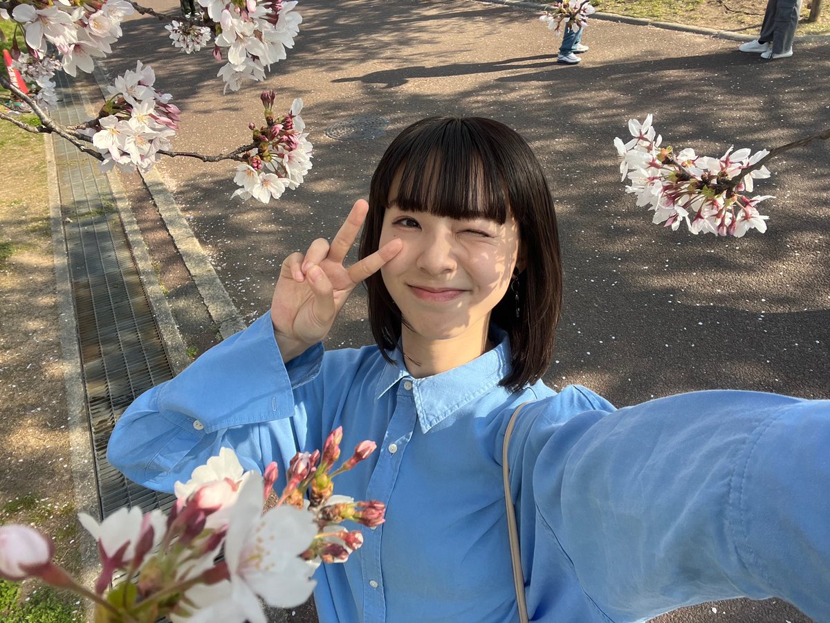 r__IOO9's tweet photo. 彼とお花見なんてね〜〜〜良い！季節事は楽しい！！ https://t.co/x7gCEQIFhN