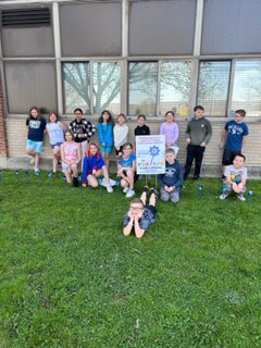 EBHSchool's tweet photo. #ebhschool. April is Child Abuse Prevention month and our EBH students planted a pinwheel garden for awareness. Pinwheels are a symbol of hope. Thx to the Family Resource Center for providing the pinwheels! https://t.co/F7adVM96hx