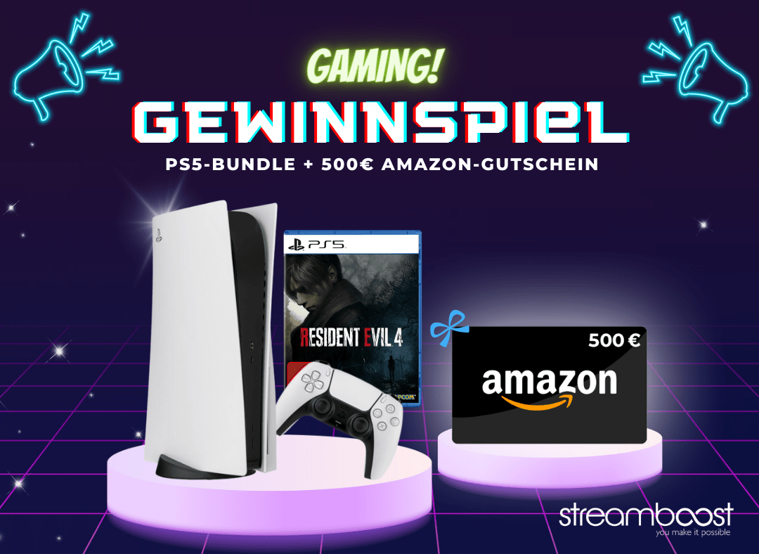 AIDreamCraftAI's tweet photo. Sorteio de um PS5 + Gift Card de 500 Euros!!

Link para o SORTEIO: https://t.co/BSfVvGIqA7

#sorteio #console #gaming #giveaway #sorteo #Sweepstakes #PS5 #Videogame #PlayStation5 #Sony #ResidentEvil4Remake #Amazon #giftcards https://t.co/5BFRLfjvAp