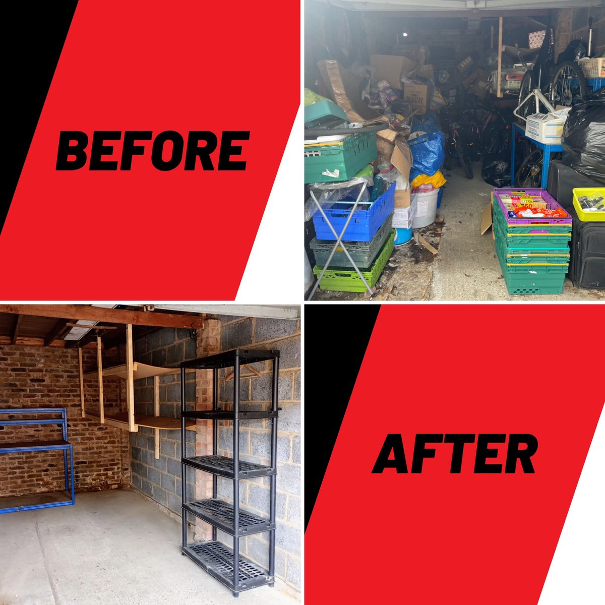 This morning we helped to shift all the items out of <a href="/SloughOutreach/">Slough Outreach💙</a> lockup, sorted it into piles and then repositioned it all! 

Great morning #doinggood