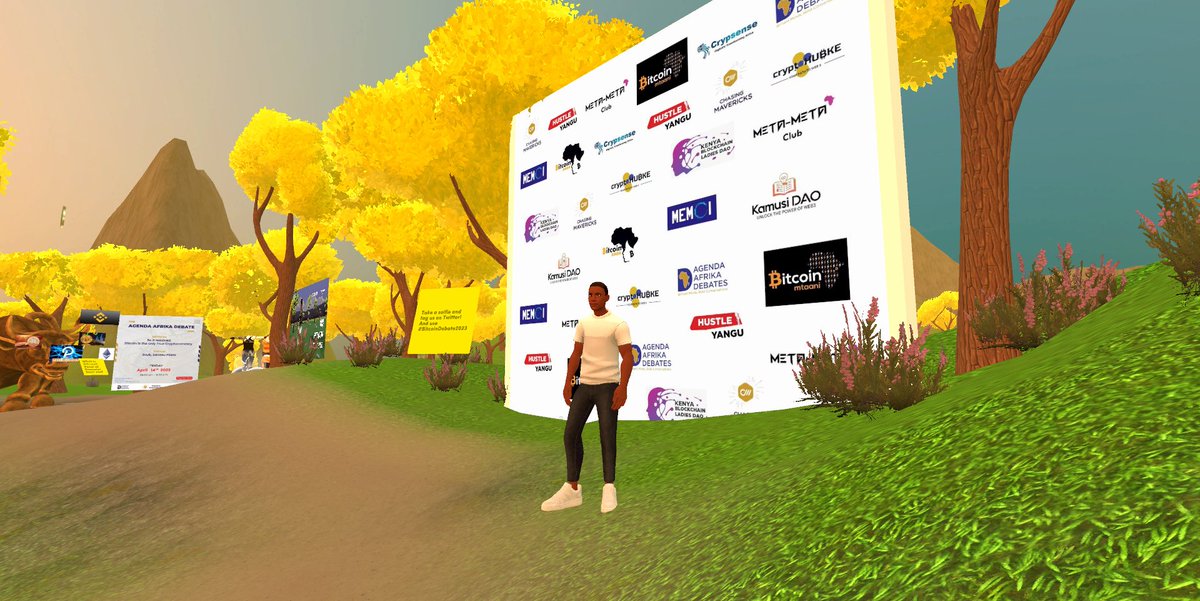 MetametaClub's tweet image. Do you wanna continue the #BitcoinDebate2023 in the metaverse?🤔