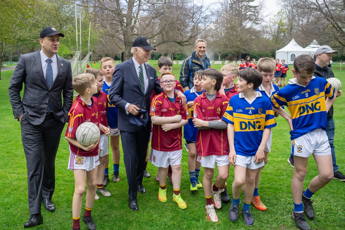 POTUS46Archive's tweet photo. From County Louth to County Mayo, and all across Ireland, I experienced a fierce pride in the stories that bind us and the values that unite us as two nations. https://t.co/wb1T7Oy5tE
