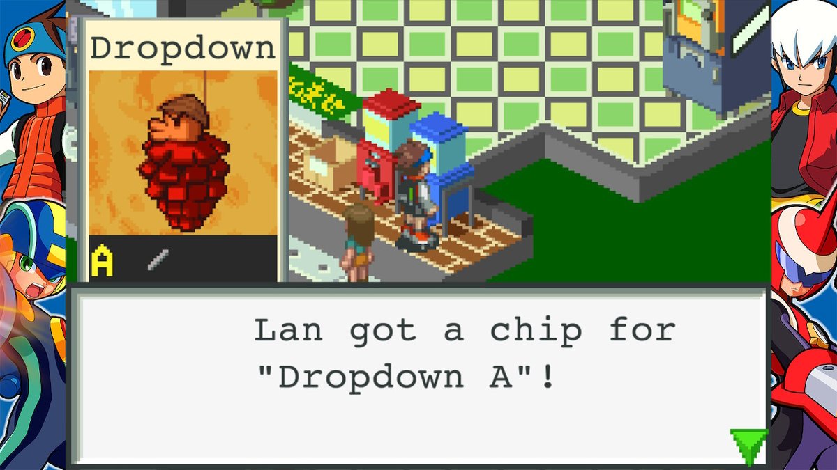 I pulled a Dropdown chip in the chip trader on my first attempt! I've heard it's one of the hardest chips to find in the first game and entire series.
#MegaMan #MegaManBattleNetwork #MegaManBattleNetworkLegacyCollection #rockmanexe #Capcom #Lanhikari #Retrogaming #NintendoSwitch