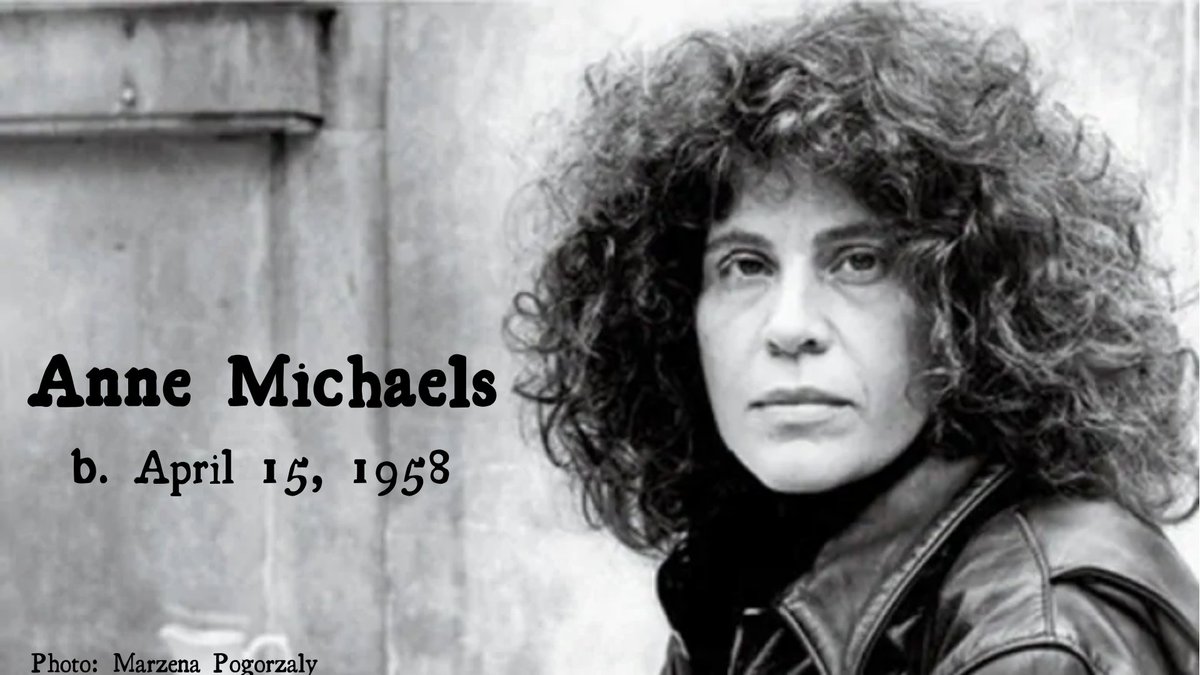 hotredheadmedia's tweet photo. "Long after you’ve forgotten someone’s voice, you can still remember the sound of their happiness or their sadness. You can feel it in your body." ~ Anne Michaels
#WriterBirthdays #AnneMichaels https://t.co/qGiHitdyIs