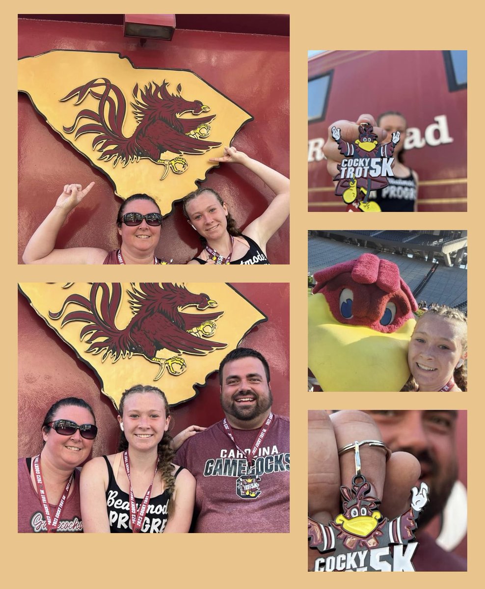 2023 Cocky Trot 5K!  Big Gamecock Weekend at the University of South Carolina! So much fun!