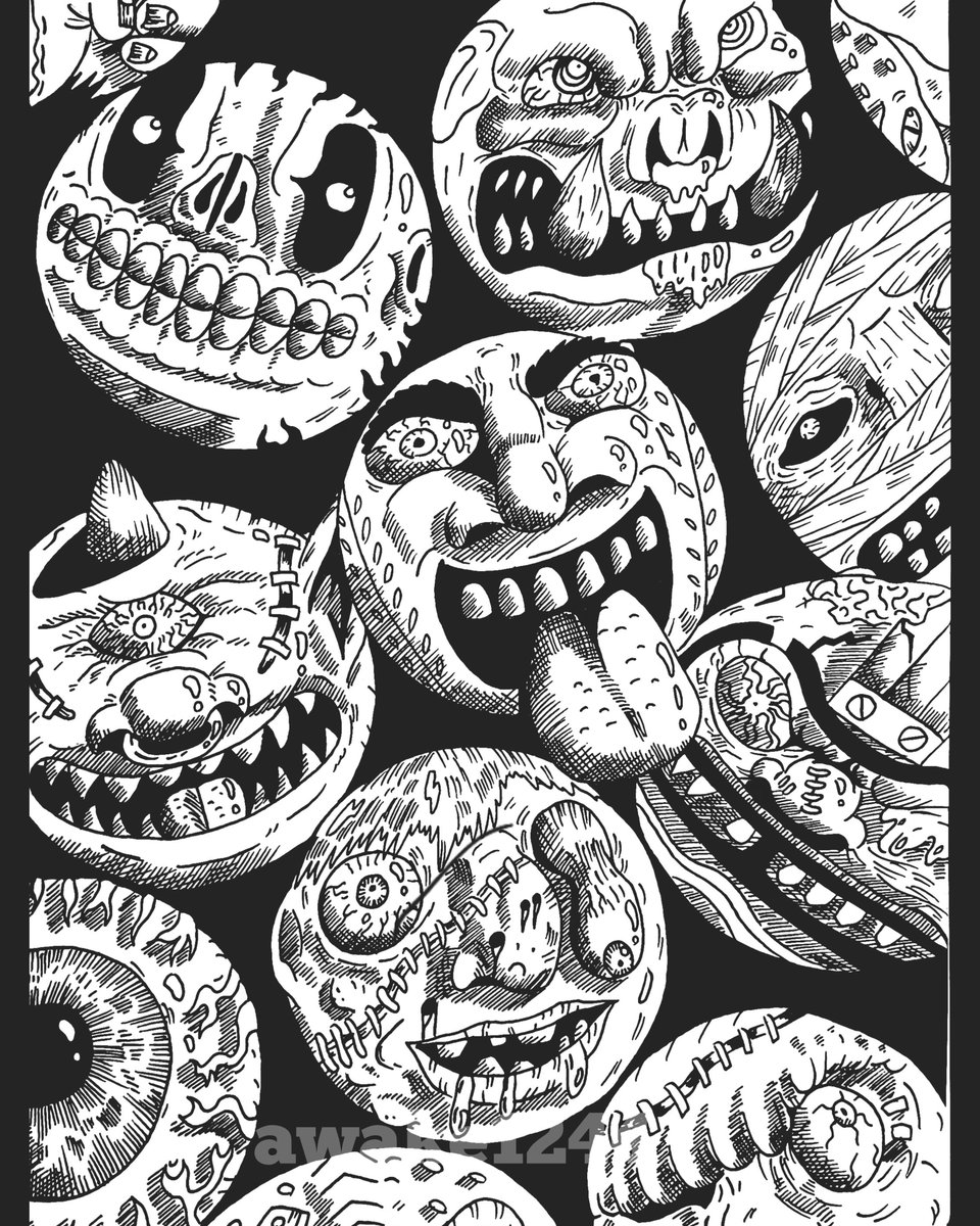 MadBalls!
-A.w.a.k.e.
_
_
_
#drawing #art #artwork #artist #artstagram #illustrator #illustration #comics #comicbook #comicbookstyle #80s #80svintage #80saesthetic #80stoys #oldtoys #madballs #toys