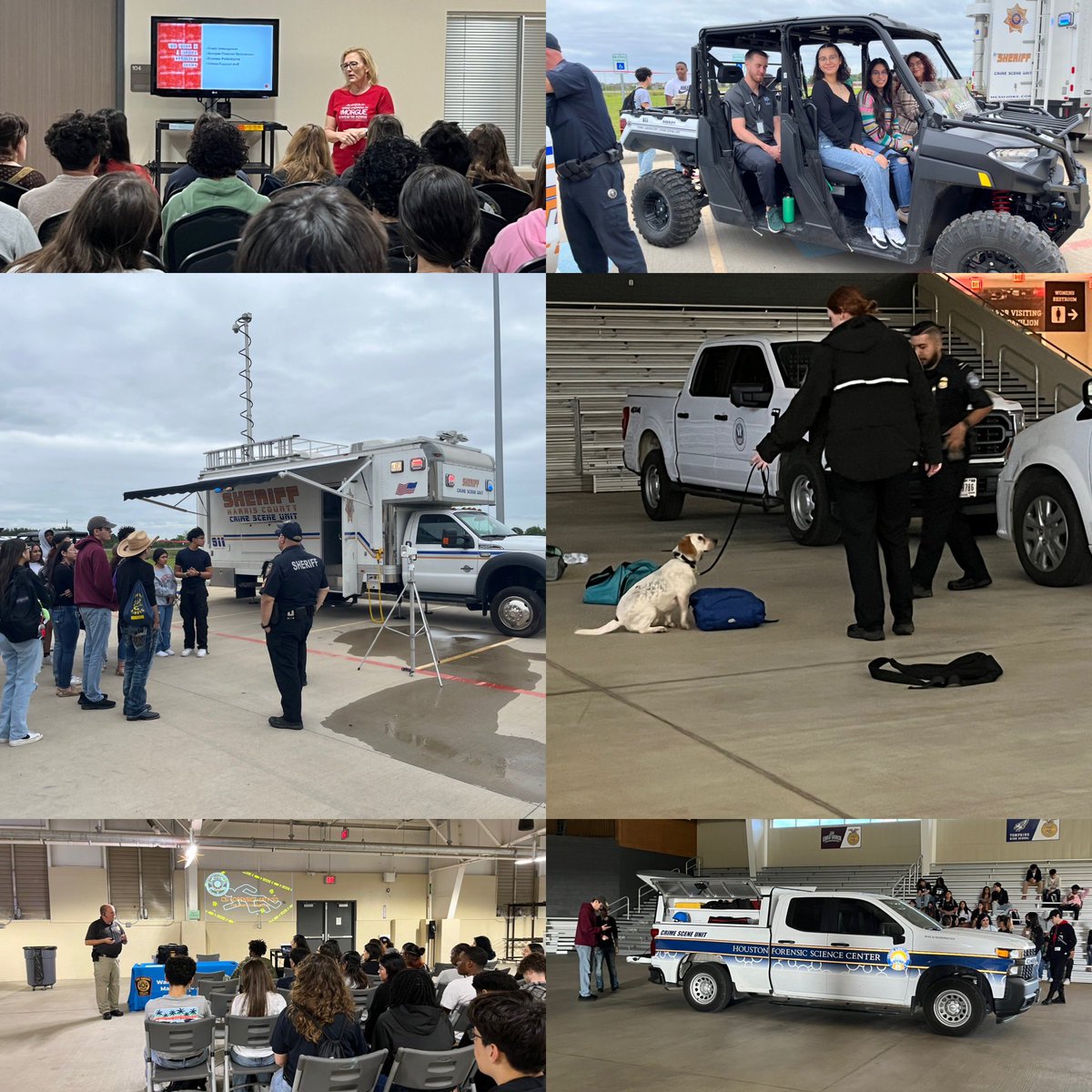 Katy ISD CSI Day was a huge success. Our students to love learning about how what they have leaned in Forensic Science class all year is used in the real world by the professionals who do it. I can’t thank our presenters enough #maydeforthis