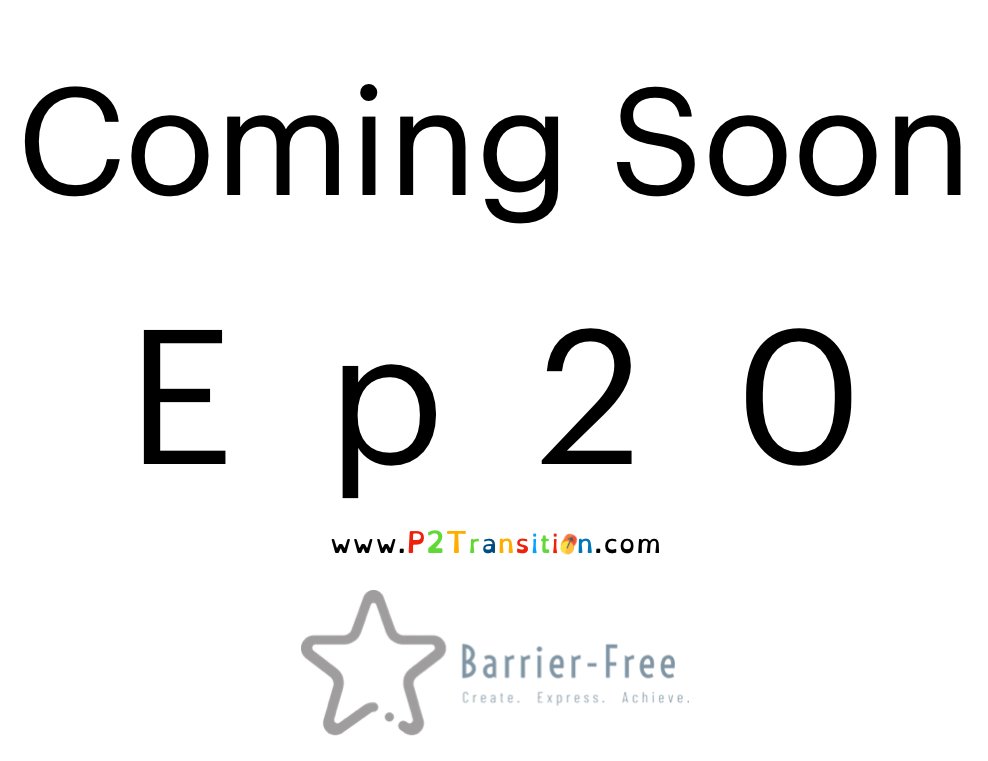 p2transition's tweet image. OMG! Xcited 2 sit down w/ @BarrierFreeMD &amp;amp; talk shop; who they R &amp;amp; what their program is about!
#podcastshow #PostSecondaryTransition #families #disabilities #support #neurodiversity #theaterarts #intersection #modality