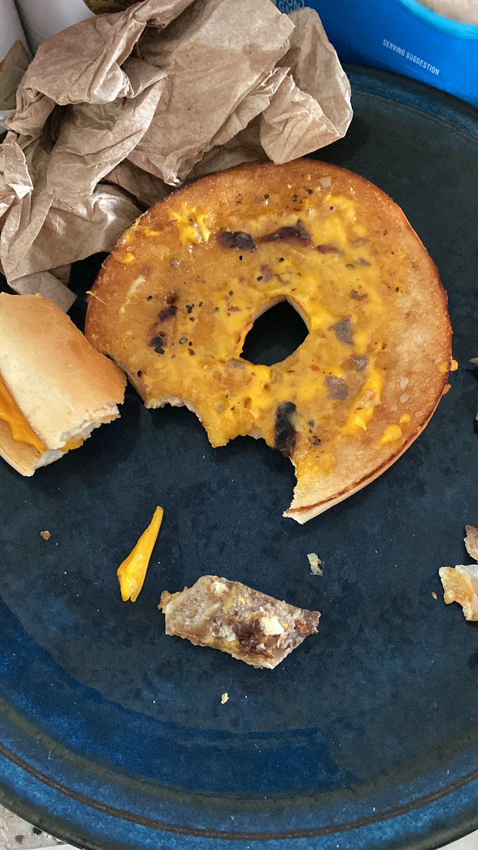 mbaldwin50's tweet photo. @McDonaldsCorp how is there a whole bone in my steak Bagel this morning? Unacceptable https://t.co/bG30hyeeeX