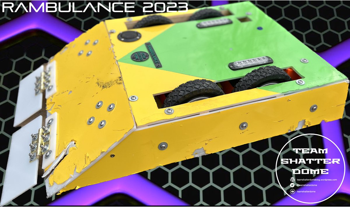 TeamShatterdome's tweet photo. Just got our 3 featherweights upgraded and ready for Extreme Robots 2023 ... https://t.co/dJ9Nue8NvH