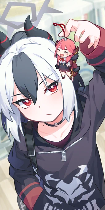 カヨコ上下少し隠れてるからクリックして見て…#ブルアカ 