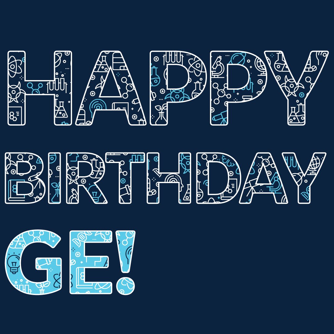 GEResearch's tweet image. Happy 131st Birthday GE! 🎉

Thomas Edison founded GE on April 15, 1892 in Schenectady, NY. That’s 131 years of innovation. From power plants to light bulbs 💡 to commercial jet engines ✈️ and more… Cheers to the trailblazers and the innovators that made it all possible.