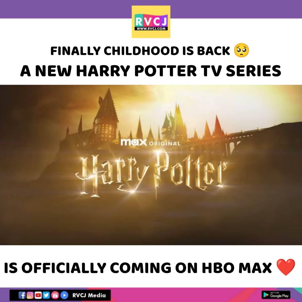 rvcjmovies's tweet photo. Can’t wait😍
#harrypotter #tvseries #series #hbo #rvcjmovies https://t.co/zxpcA3pA29