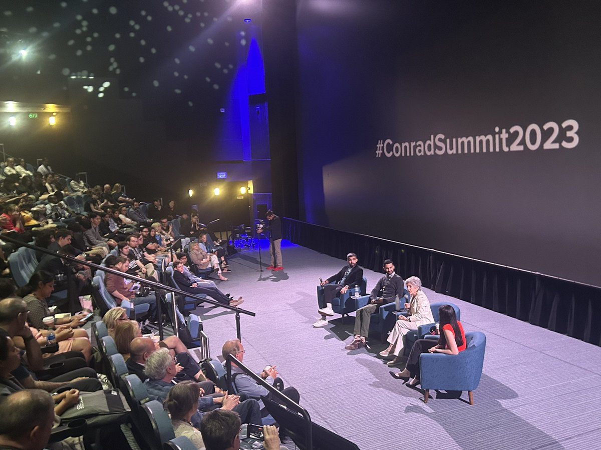 ConradChallenge's tweet photo. Later this evening, @NASAArtemis’s Mike Sarafin and Nancy Conrad will host a cosmic chat for our Finalists about inspiring the #ArtemisGeneration. #ConradSummit2023 https://t.co/3MtUrXcY5S