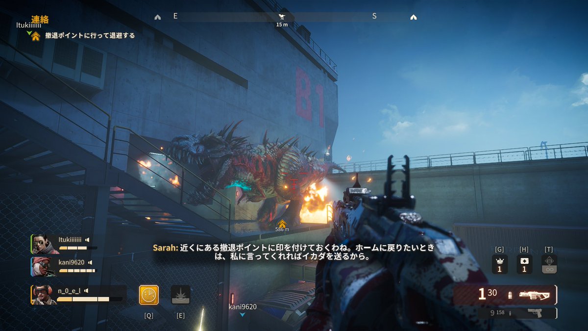 _N_0_E_L_'s tweet image. はじめて #SecondExtinction 🦖
APEXと間違えちゃうくらいUI周りがそっくりな恐竜ぶっ倒しゲー‼️
めちゃんこ楽しかった。無料とは思えない。
来週もこれでいい！

#EpicGames