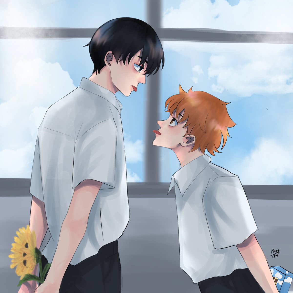 「  #kagehina  」|MarB ˚☁️૮(ˊ ᵔ ˋ)ა cms open!のイラスト